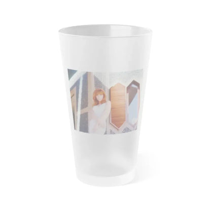 Tina Louise #113 (Vintage Female Icon) Frosted Pint Glass 16oz 16oz Frosted - Go Mug Yourself