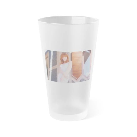 Tina Louise #114 (Vintage Female Icon) Frosted Pint Glass 16oz-16oz-Frosted-Go Mug Yourself