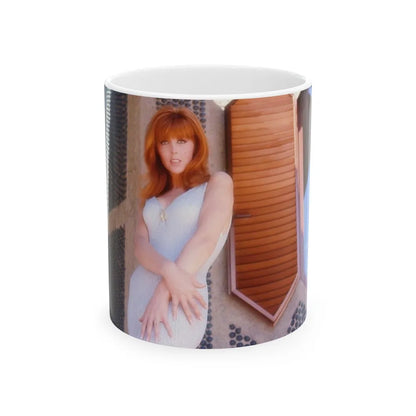 Tina Louise #114 (Vintage Female Icon) White Coffee Mug-11oz-Go Mug Yourself