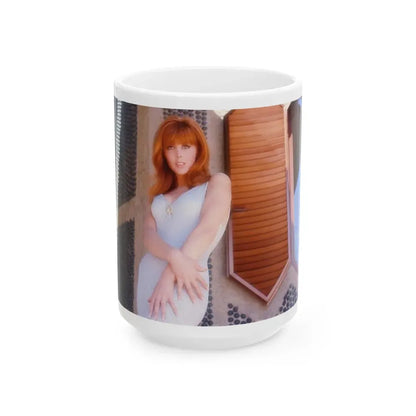 Tina Louise #114 (Vintage Female Icon) White Coffee Mug 15oz - Go Mug Yourself