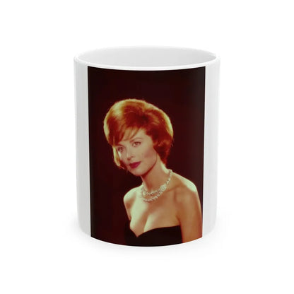 Tina Louise #115 (Vintage Female Icon) White Coffee Mug-11oz-Go Mug Yourself