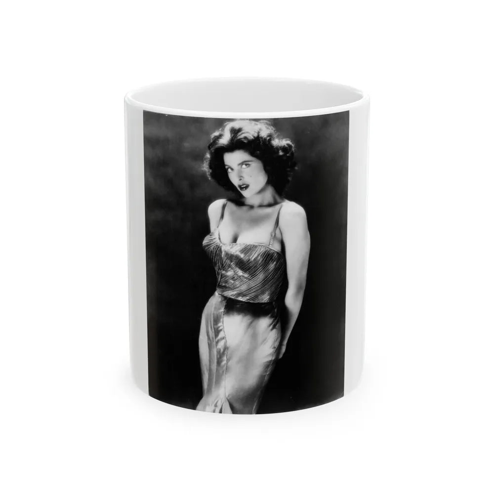 Tina Louise #117 (Vintage Female Icon) White Coffee Mug-11oz-Go Mug Yourself