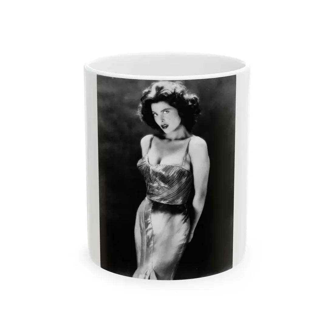 Tina Louise #117 (Vintage Female Icon) White Coffee Mug 11oz - Go Mug Yourself