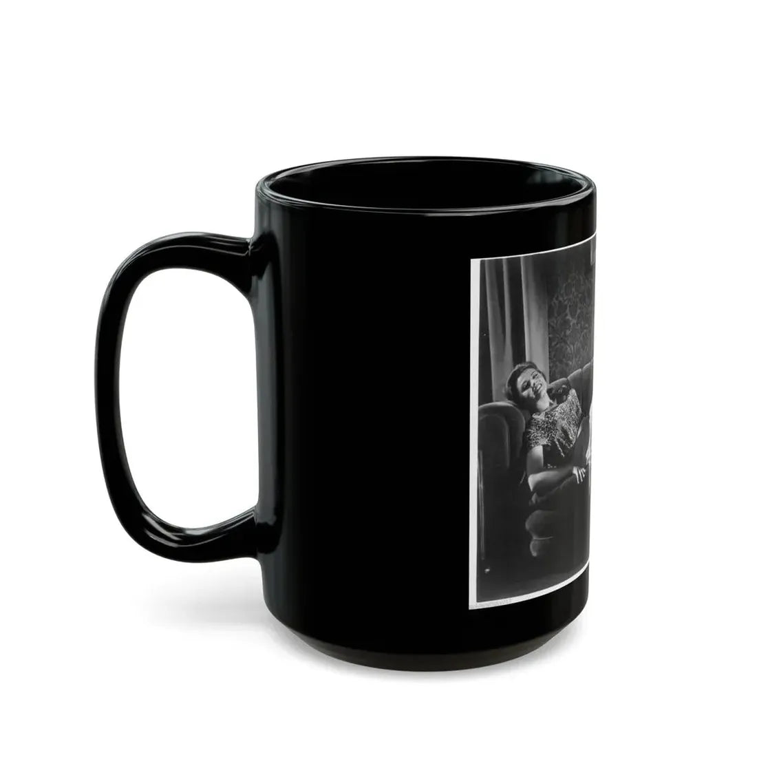 Tina Louise #118 (Vintage Female Icon) Black Coffee Mug - Go Mug Yourself