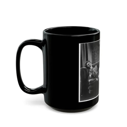 Tina Louise #118 (Vintage Female Icon) Black Coffee Mug - Go Mug Yourself