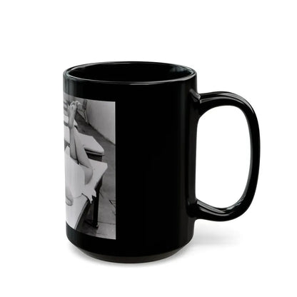 Tina Louise #120 (Vintage Female Icon) Black Coffee Mug - Go Mug Yourself