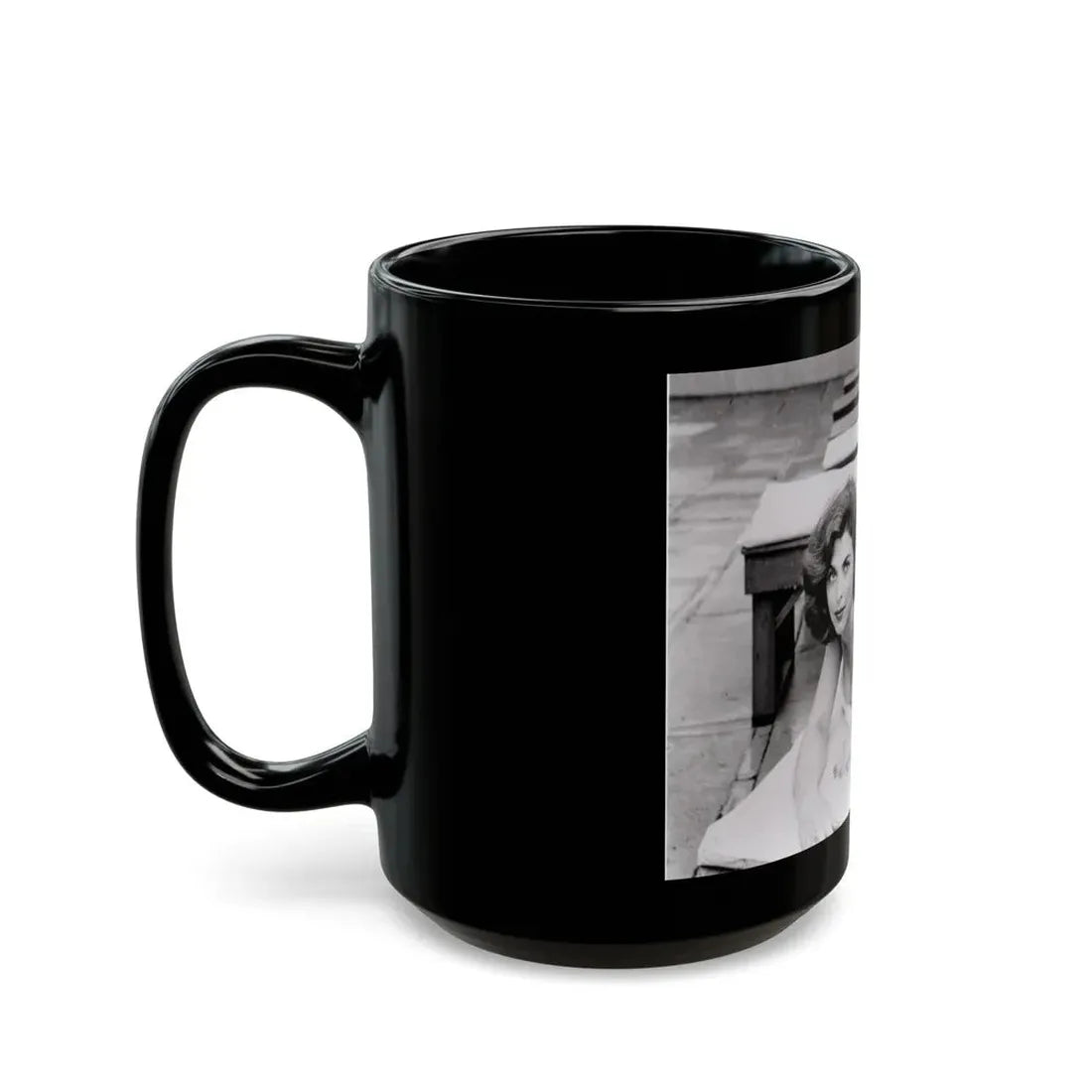 Tina Louise #120 (Vintage Female Icon) Black Coffee Mug - Go Mug Yourself