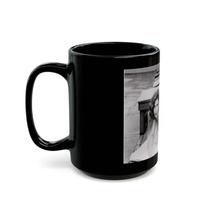 Tina Louise #120 (Vintage Female Icon) Black Coffee Mug - Go Mug Yourself