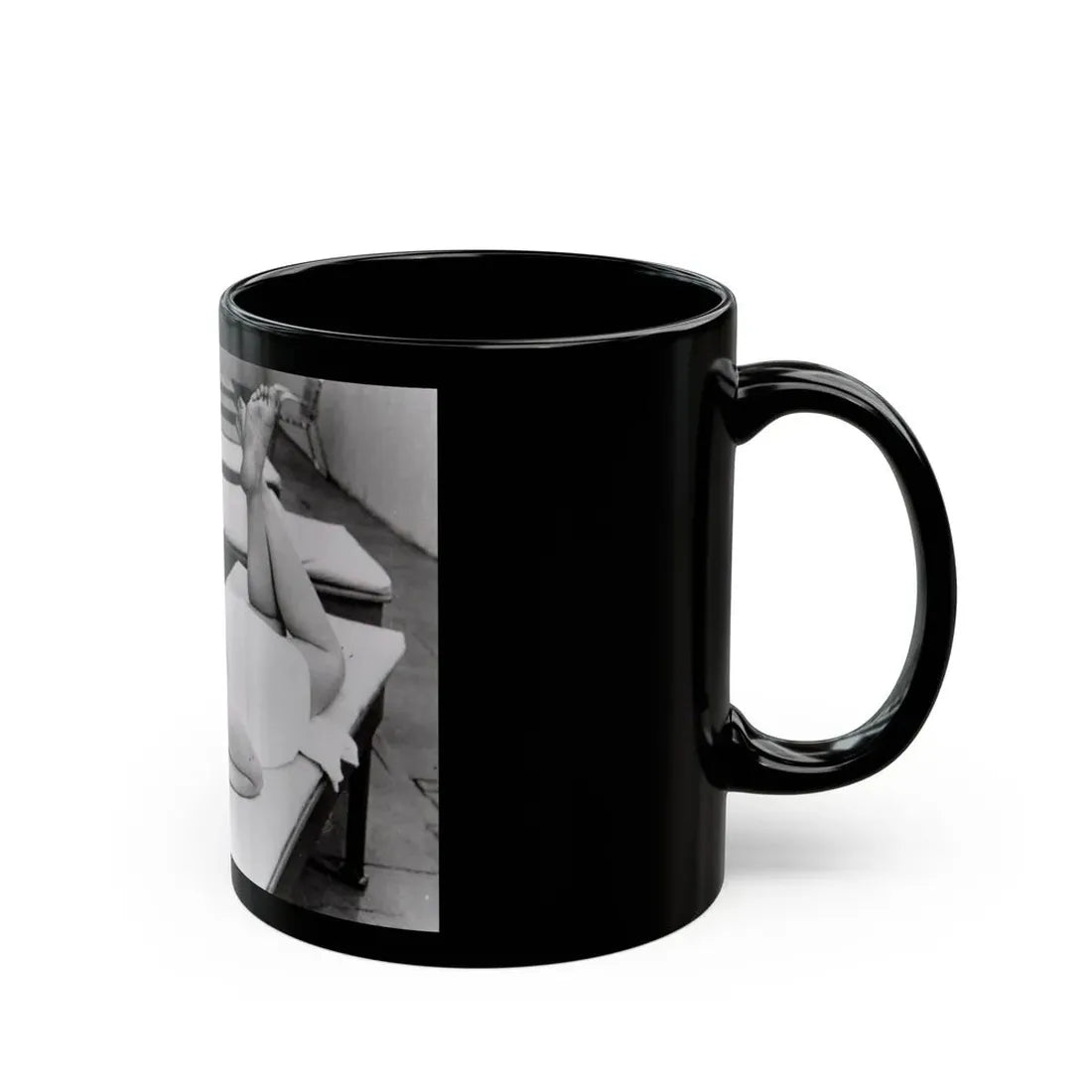 Tina Louise #120 (Vintage Female Icon) Black Coffee Mug - Go Mug Yourself