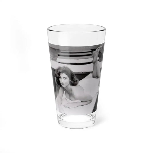 Tina Louise #120 (Vintage Female Icon) Pint Glass 16oz 16oz - Go Mug Yourself