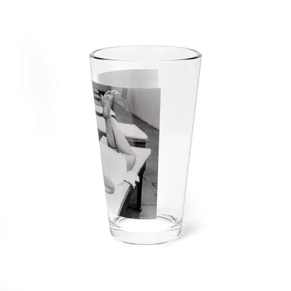 Tina Louise #120 (Vintage Female Icon) Pint Glass 16oz - Go Mug Yourself