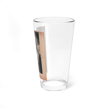 Tina Louise #123 - Bachelor Pin-Ups Issue #01 '57 - 1 B&W Photo,  Caption & Brief Article (Vintage Female Icon) Pint Glass 16oz - Go Mug Yourself