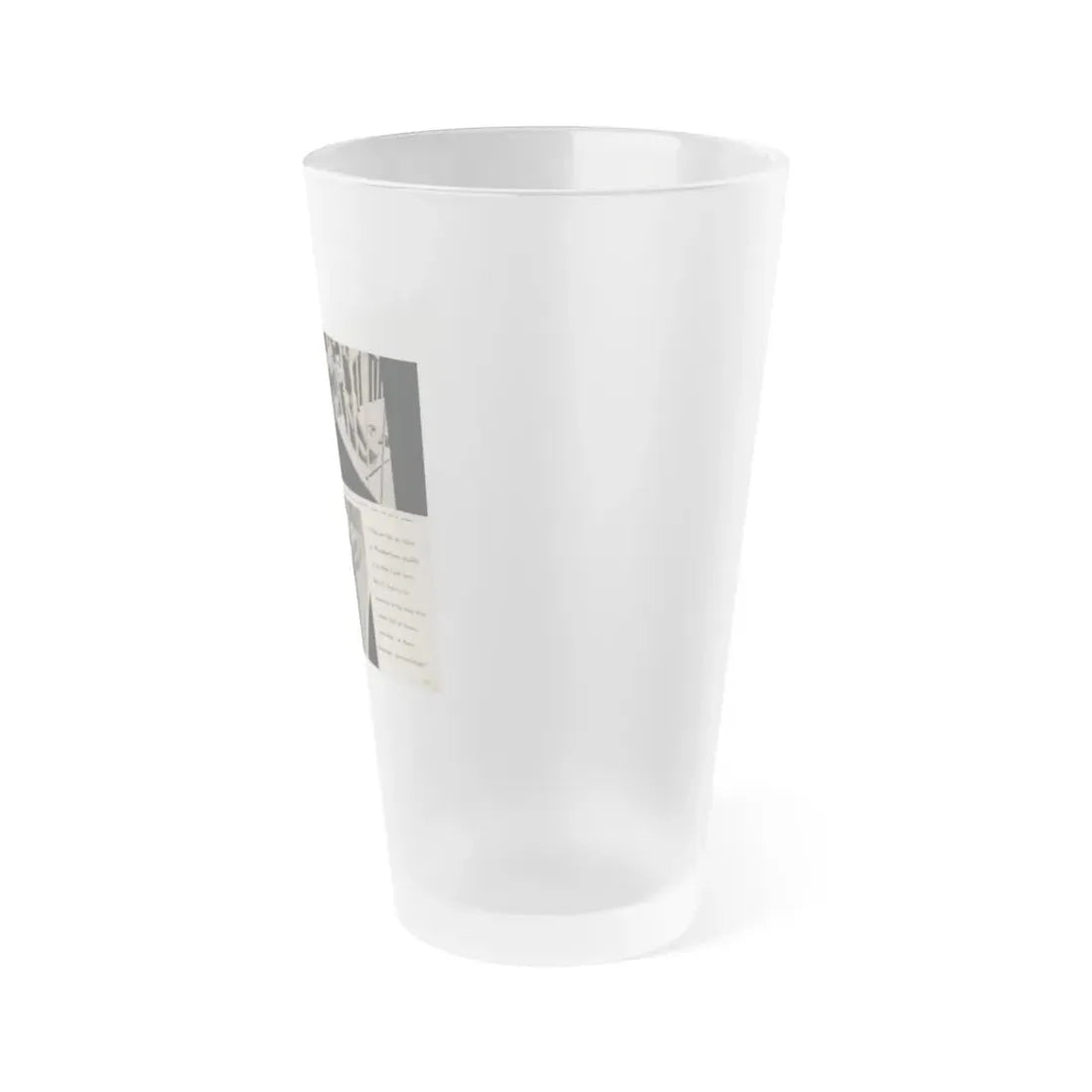 Tina Louise #132 - 2 Pages, 3 B&W Photos, Short Article Cont. & Captions from Foto-rama Digest Mag. May '58 (Vintage Female Icon) Frosted Pint Glass 16oz - Go Mug Yourself