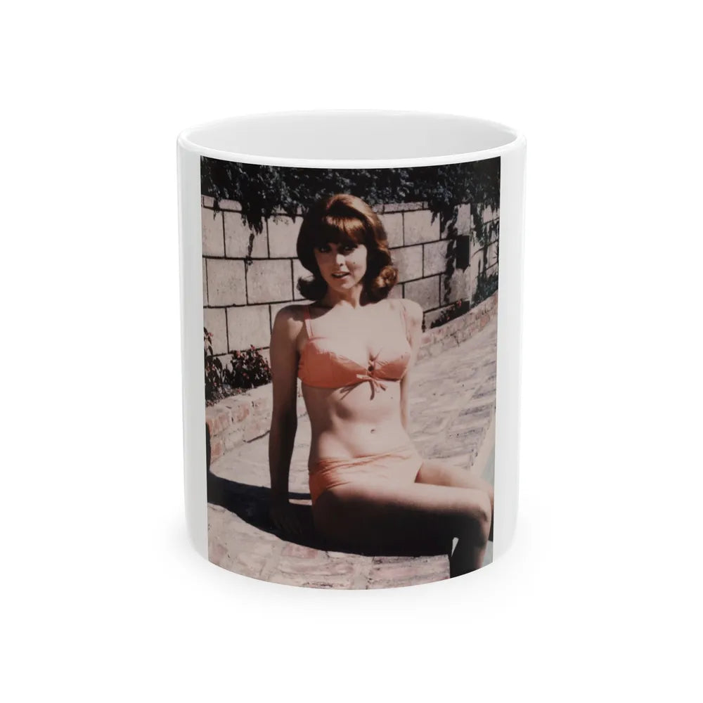 Tina Louise #18 (Vintage Female Icon) White Coffee Mug-11oz-Go Mug Yourself