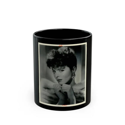 Tina Louise #32 (Vintage Female Icon) Black Coffee Mug 11oz - Go Mug Yourself