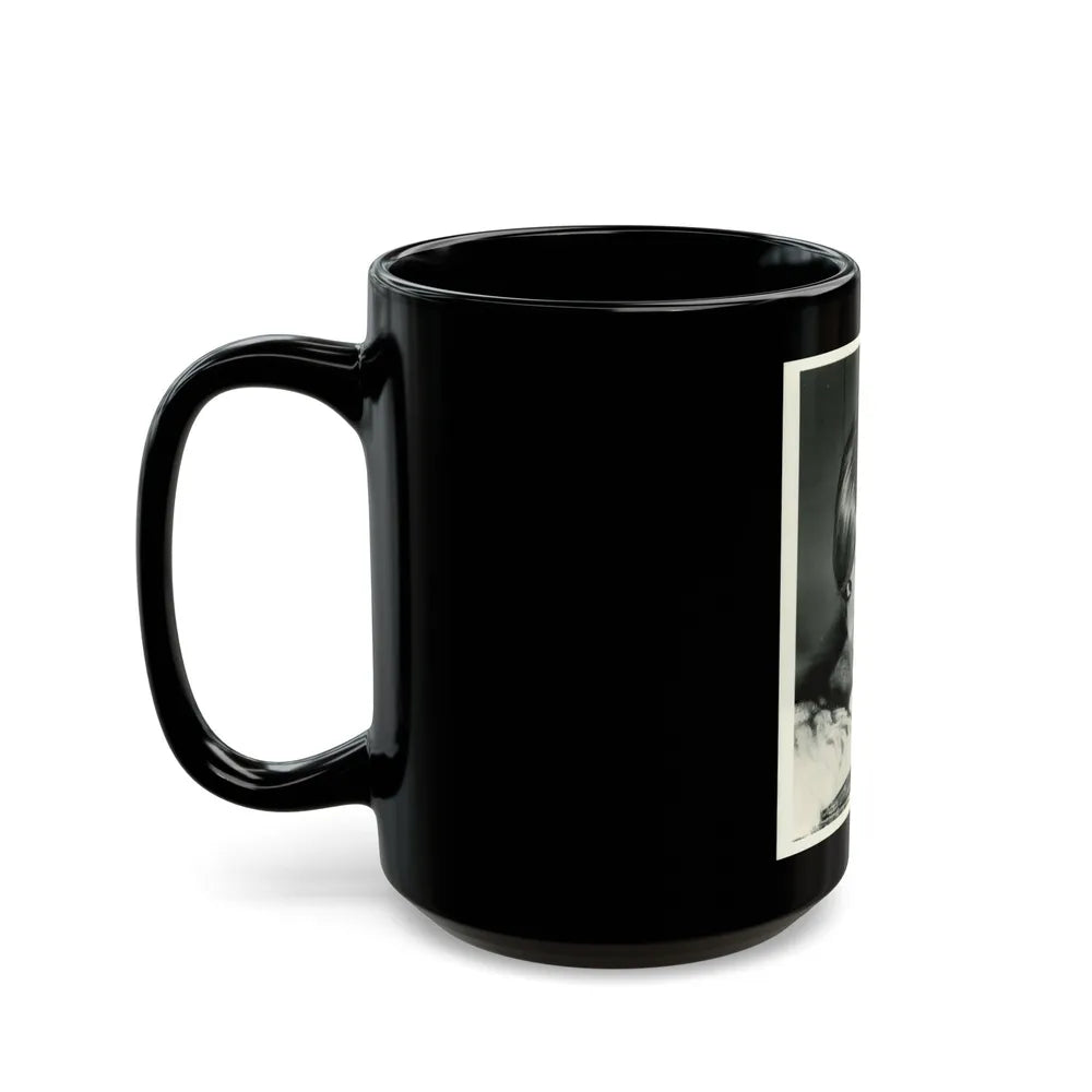 Tina Louise #33 (Vintage Female Icon) Black Coffee Mug-Go Mug Yourself