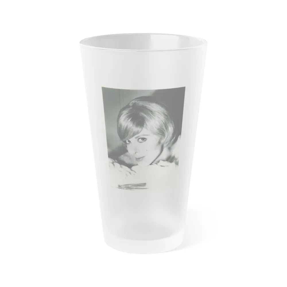 Tina Louise #33 (Vintage Female Icon) Frosted Pint Glass 16oz-16oz-Frosted-Go Mug Yourself