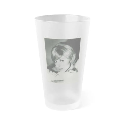 Tina Louise #33 (Vintage Female Icon) Frosted Pint Glass 16oz 16oz Frosted - Go Mug Yourself