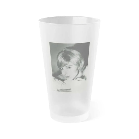 Tina Louise #33 (Vintage Female Icon) Frosted Pint Glass 16oz 16oz Frosted - Go Mug Yourself