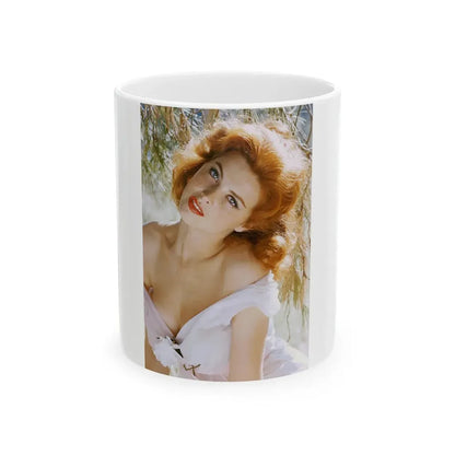 Tina Louise #55 (Vintage Female Icon) White Coffee Mug 11oz - Go Mug Yourself