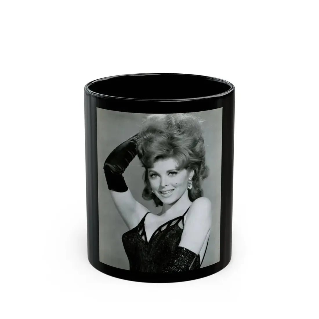 Tina Louise #63 (Vintage Female Icon) Black Coffee Mug 11oz - Go Mug Yourself
