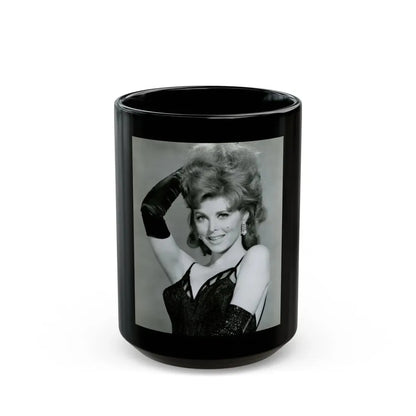 Tina Louise #63 (Vintage Female Icon) Black Coffee Mug 15oz - Go Mug Yourself