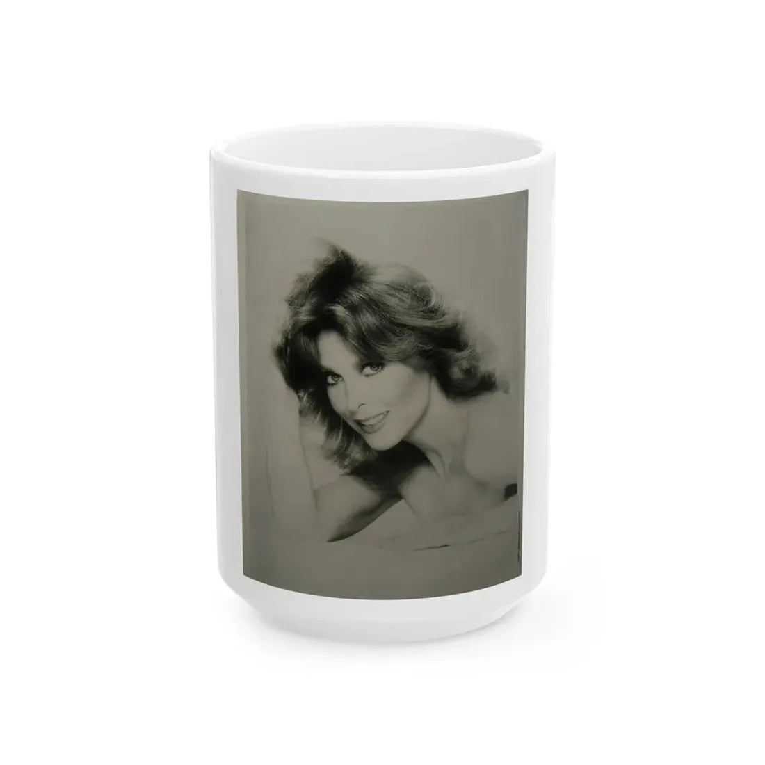 Tina Louise #75 (Vintage Female Icon) White Coffee Mug 15oz - Go Mug Yourself