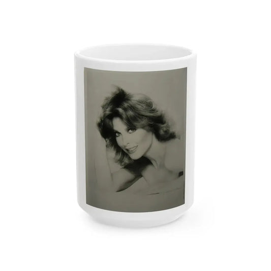 Tina Louise #75 (Vintage Female Icon) White Coffee Mug 15oz - Go Mug Yourself