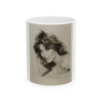 Tina Louise #751 (Vintage Female Icon) White Coffee Mug-11oz-Go Mug Yourself