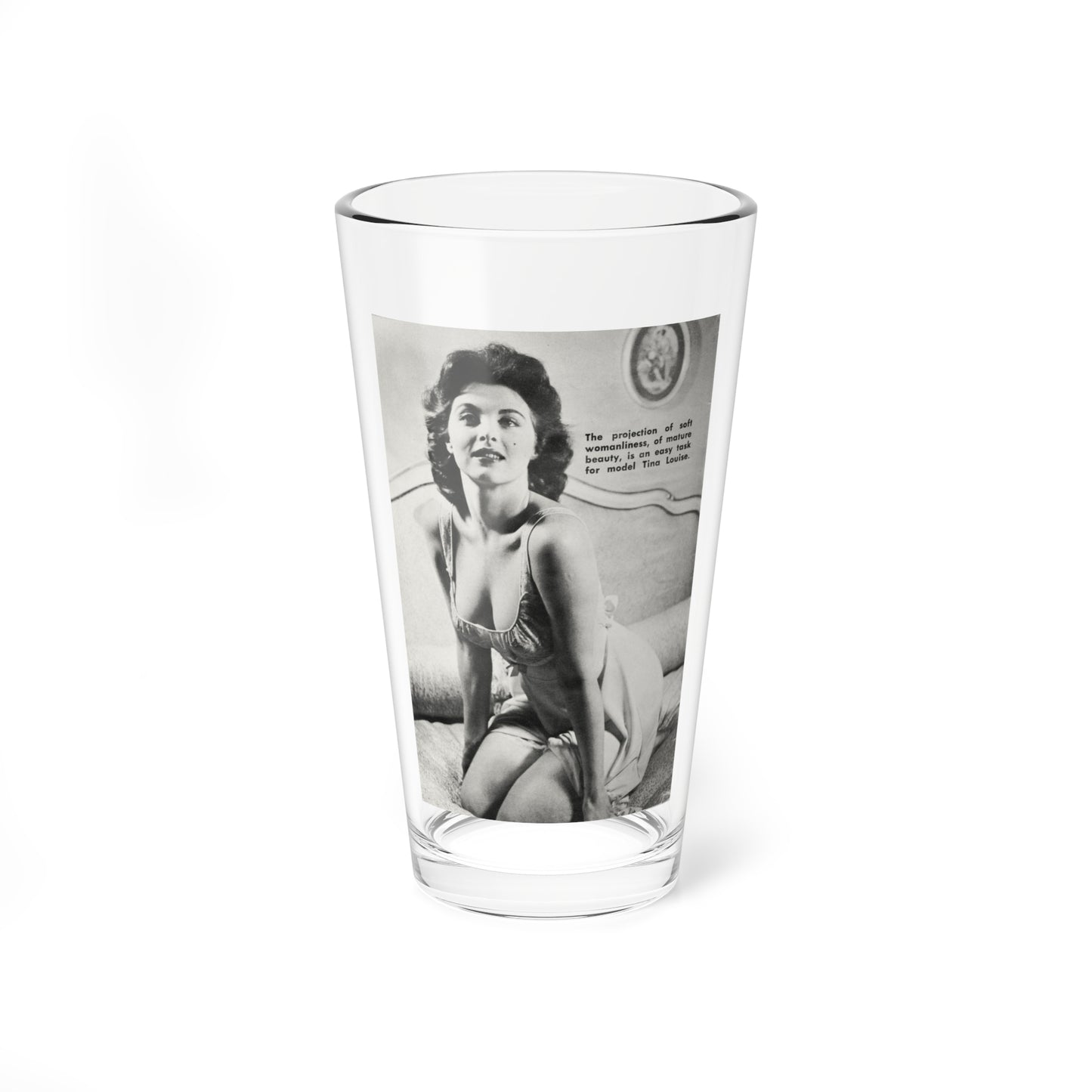 Tina Louise #92 (Vintage Female Icon) Pint Glass 16oz-16oz-Go Mug Yourself