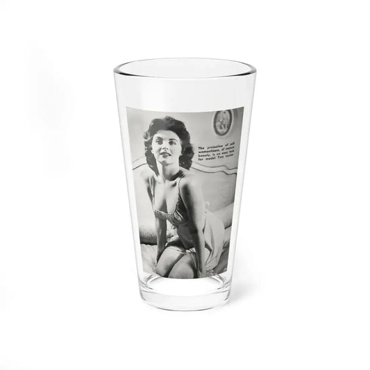 Tina Louise #92 (Vintage Female Icon) Pint Glass 16oz 16oz - Go Mug Yourself