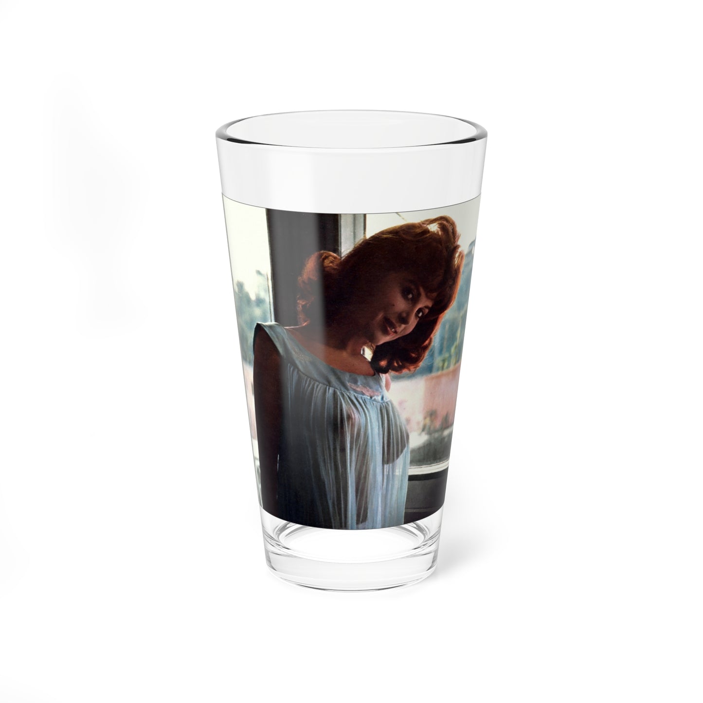 Tina Louise #95 - See through night gown (Vintage Female Icon) Pint Glass 16oz-16oz-Go Mug Yourself