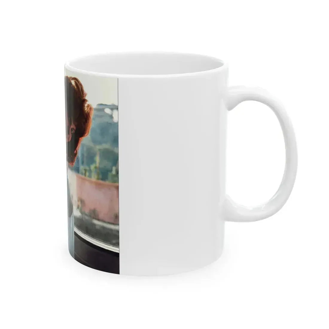 Tina Louise #95 - See through night gown (Vintage Female Icon) White Coffee Mug - Go Mug Yourself