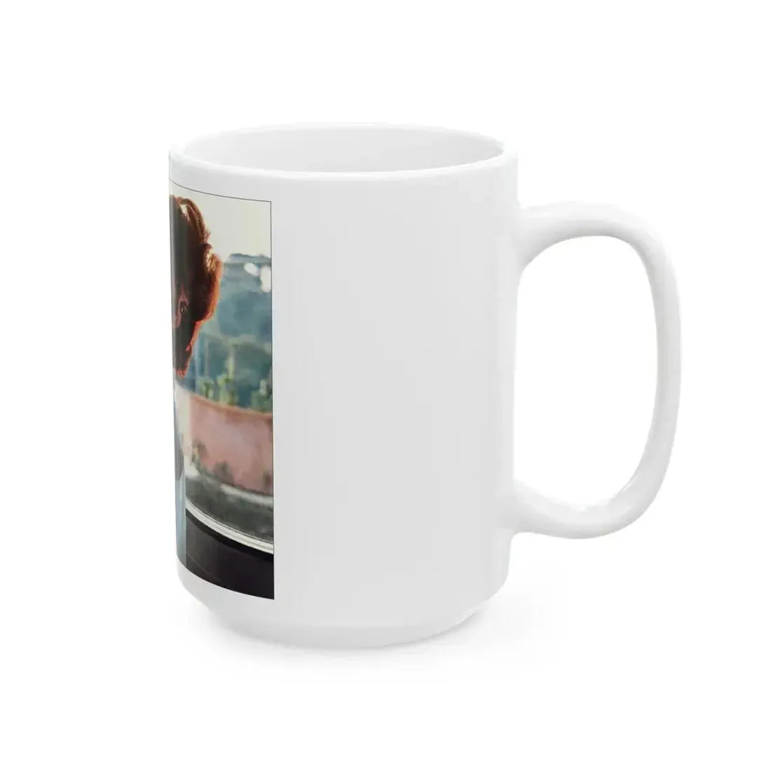Tina Louise #95 - See through night gown (Vintage Female Icon) White Coffee Mug - Go Mug Yourself
