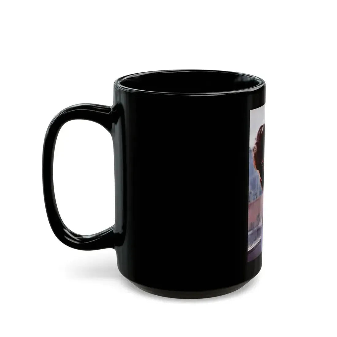 Tina Louise #96 - See through night gown (Vintage Female Icon) Black Coffee Mug - Go Mug Yourself