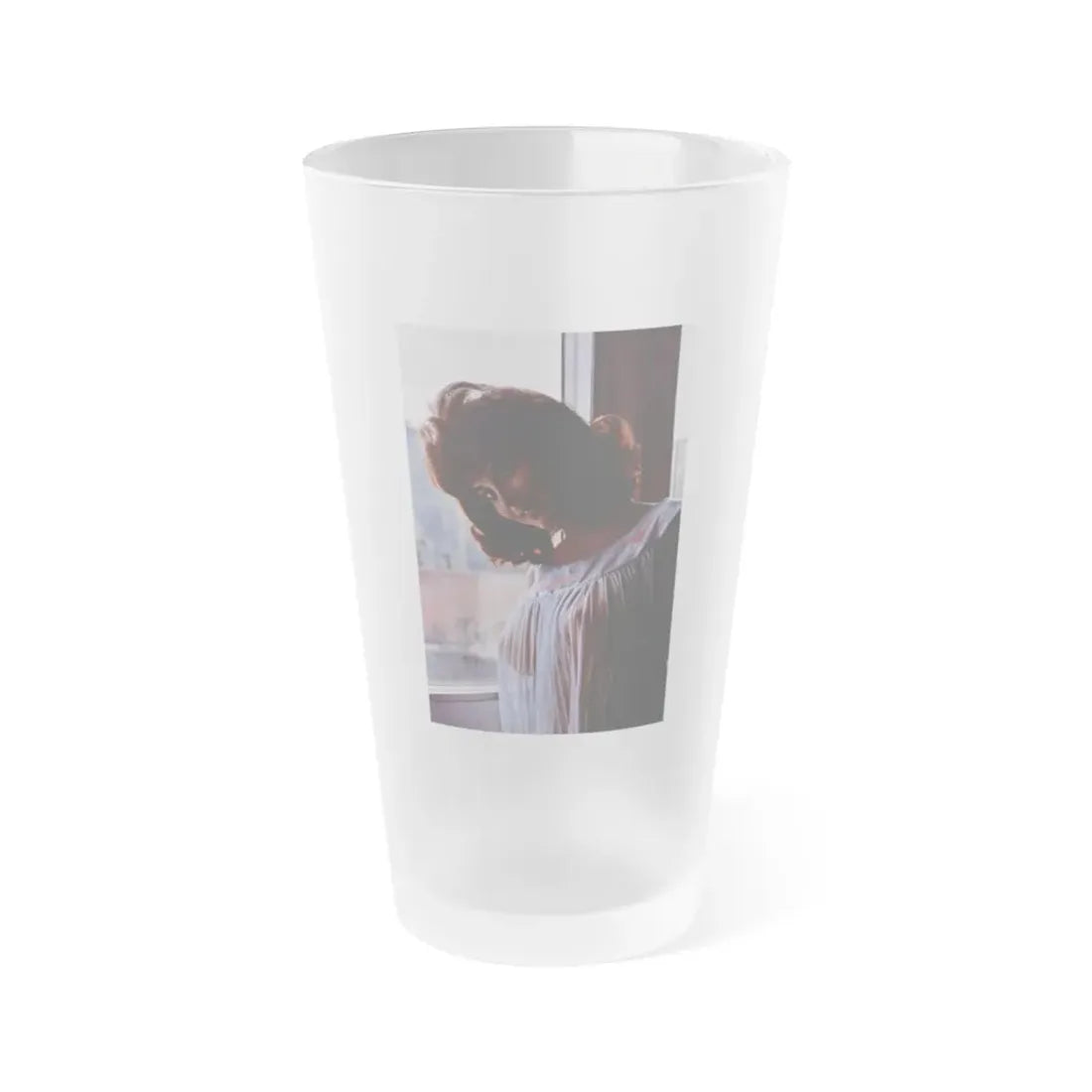 Tina Louise #96 - See through night gown (Vintage Female Icon) Frosted Pint Glass 16oz 16oz Frosted - Go Mug Yourself