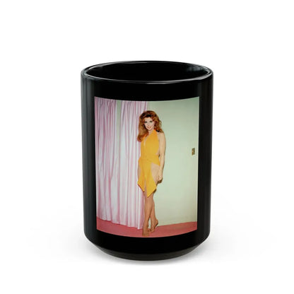 Tina Louise #97 (Vintage Female Icon) Black Coffee Mug 15oz - Go Mug Yourself