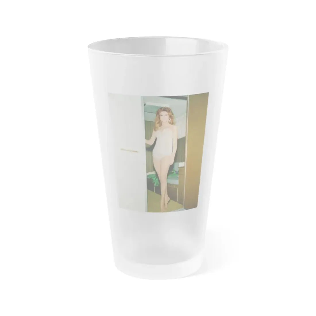 Tina Louise #98 (Vintage Female Icon) Frosted Pint Glass 16oz 16oz Frosted - Go Mug Yourself