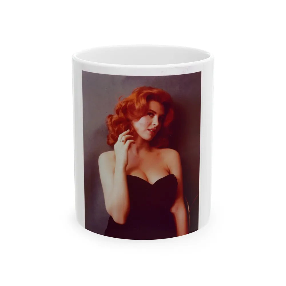 Tina Louise #99 (Vintage Female Icon) White Coffee Mug-11oz-Go Mug Yourself