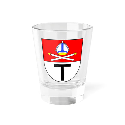 Tinizong-Rona wappen (Switzerland) (Coat of Arms) Shot Glass 1.5oz 1.5oz - Go Mug Yourself