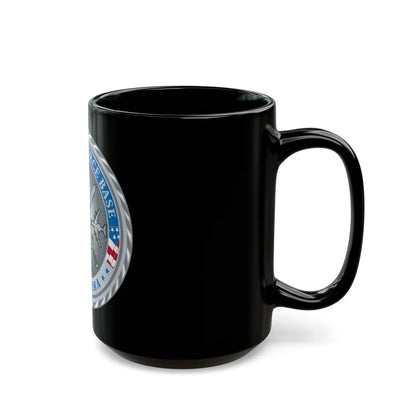 Tinker AF Base (U.S. Air Force) Black Coffee Mug-Go Mug Yourself