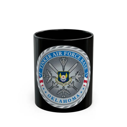 Tinker AF Base (U.S. Air Force) Black Coffee Mug 11oz - Go Mug Yourself