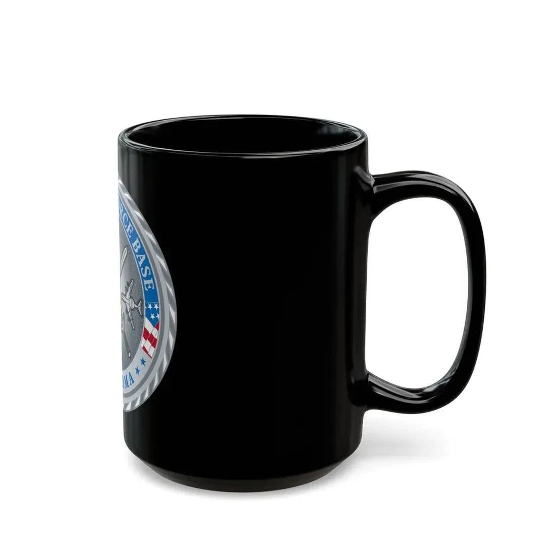 Tinker AF Base (U.S. Air Force) Black Coffee Mug - Go Mug Yourself