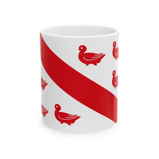 Tinlot vlag (Belgium) White Coffee Mug 11oz - Go Mug Yourself