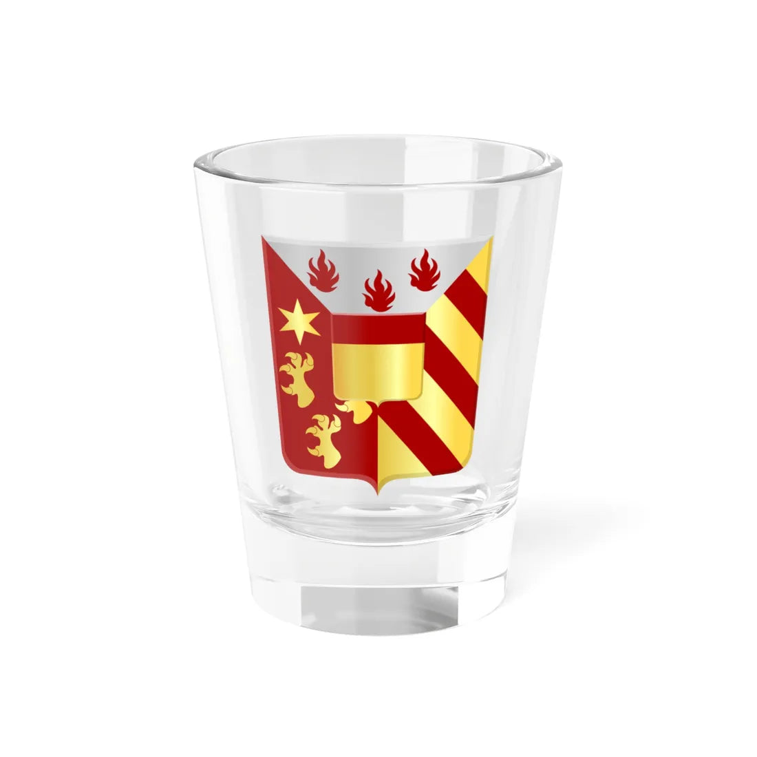 Tintigny wapen (Belgium) (Coat of Arms) Shot Glass 1.5oz - Go Mug Yourself