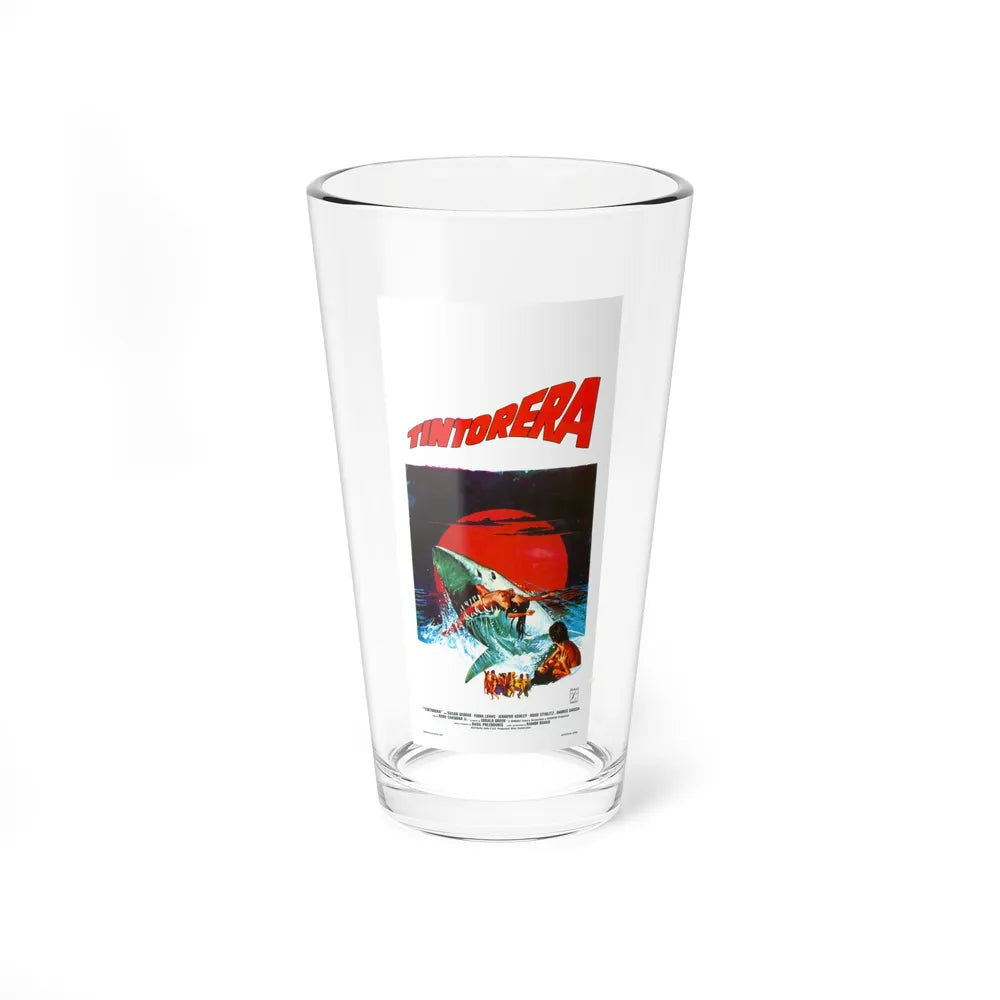 TINTORERA (ITALIAN) 1977 Movie Poster - Pint Glass 16oz-16oz-Go Mug Yourself