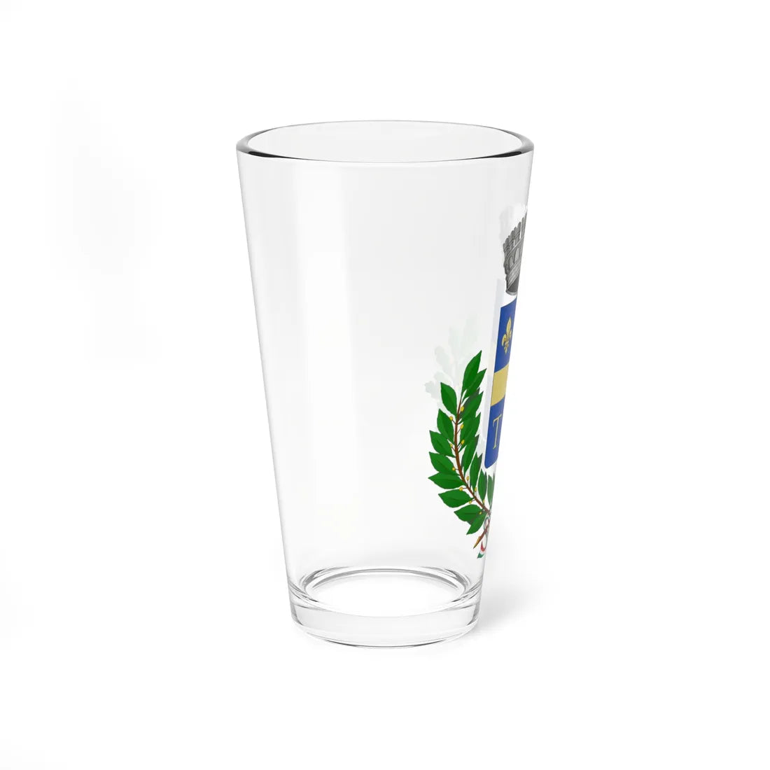 Tione degli Abruzzi-Stemma (Italy) (Coat of Arms) Pint Glass 16oz - Go Mug Yourself
