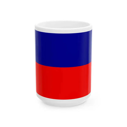 Tione-di-Trento-Bandiera (Italy) White Coffee Mug 15oz - Go Mug Yourself