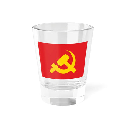 Tjen Folket Flag (Norway) Shot Glass 1.5oz 1.5oz - Go Mug Yourself