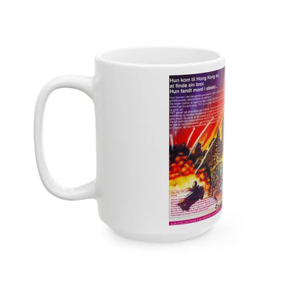 TNT JACKSON (VHS COVER) - White Coffee Mug - Go Mug Yourself